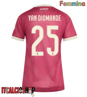 Real Madrid Yan Diomande #25 Terza Maglia Femmina 2026-27 Manica Corta Real Madrid Yan Diomande #25 Terza Maglia Femmina 2026-27 Manica Corta